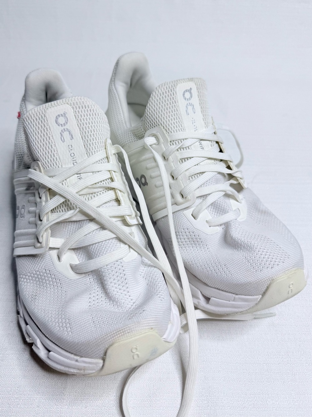On Cloudswift Women’s Running Shoes White CloudTec Helion US Size 8 EU 39